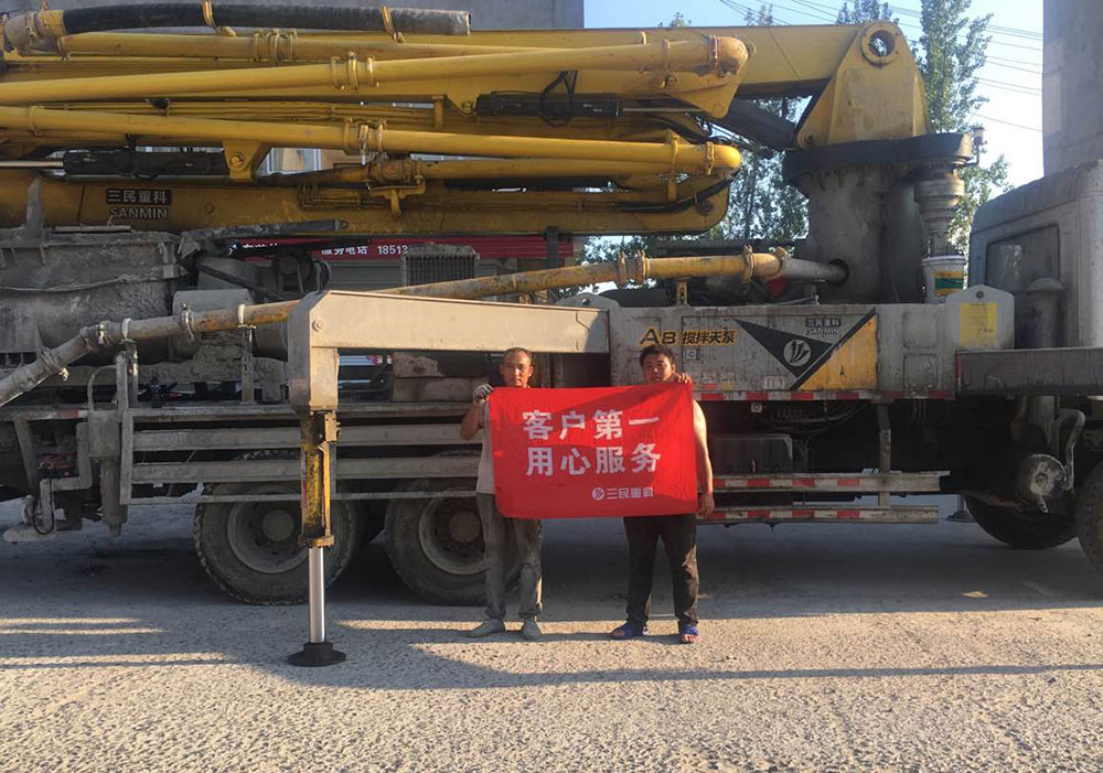 混凝土泵車(chē)巡檢5