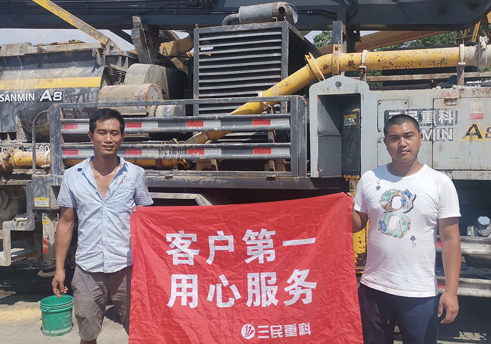 混凝土泵車(chē)巡檢7