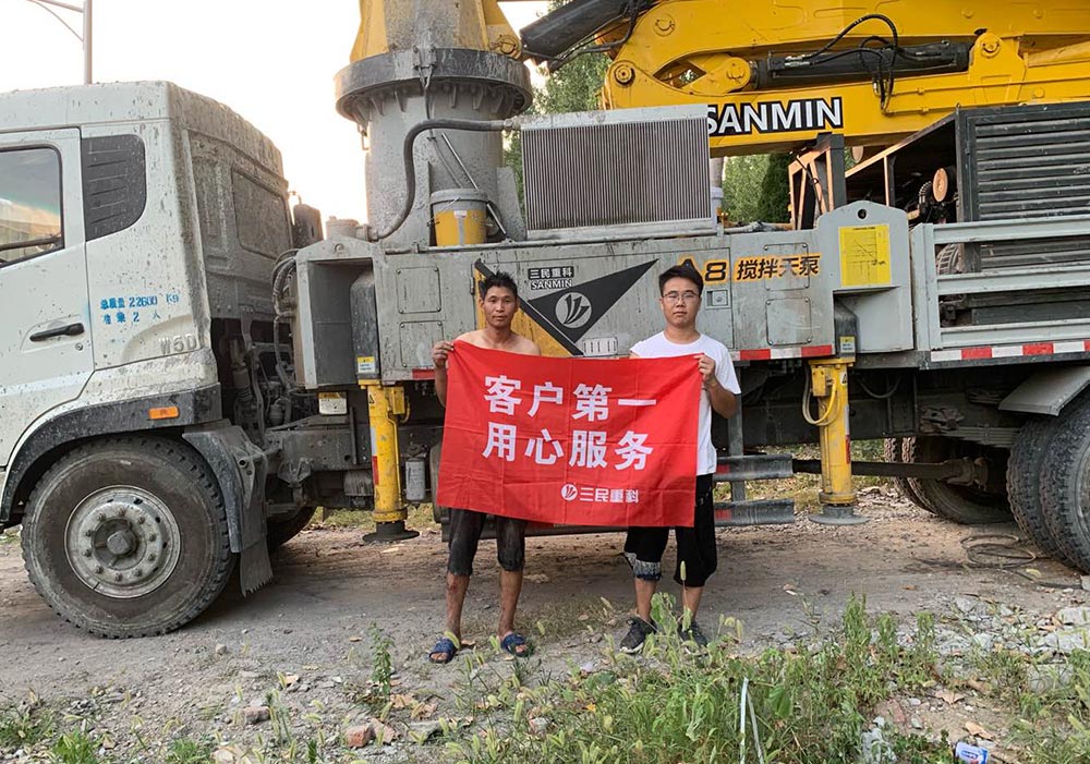 混凝土泵車(chē)巡檢8