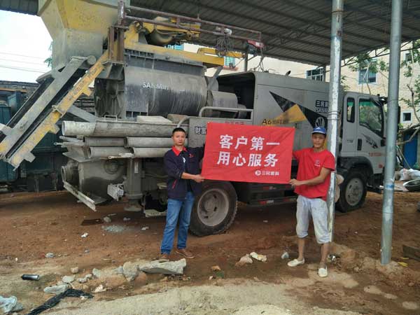 混凝土泵車 混凝土泵車