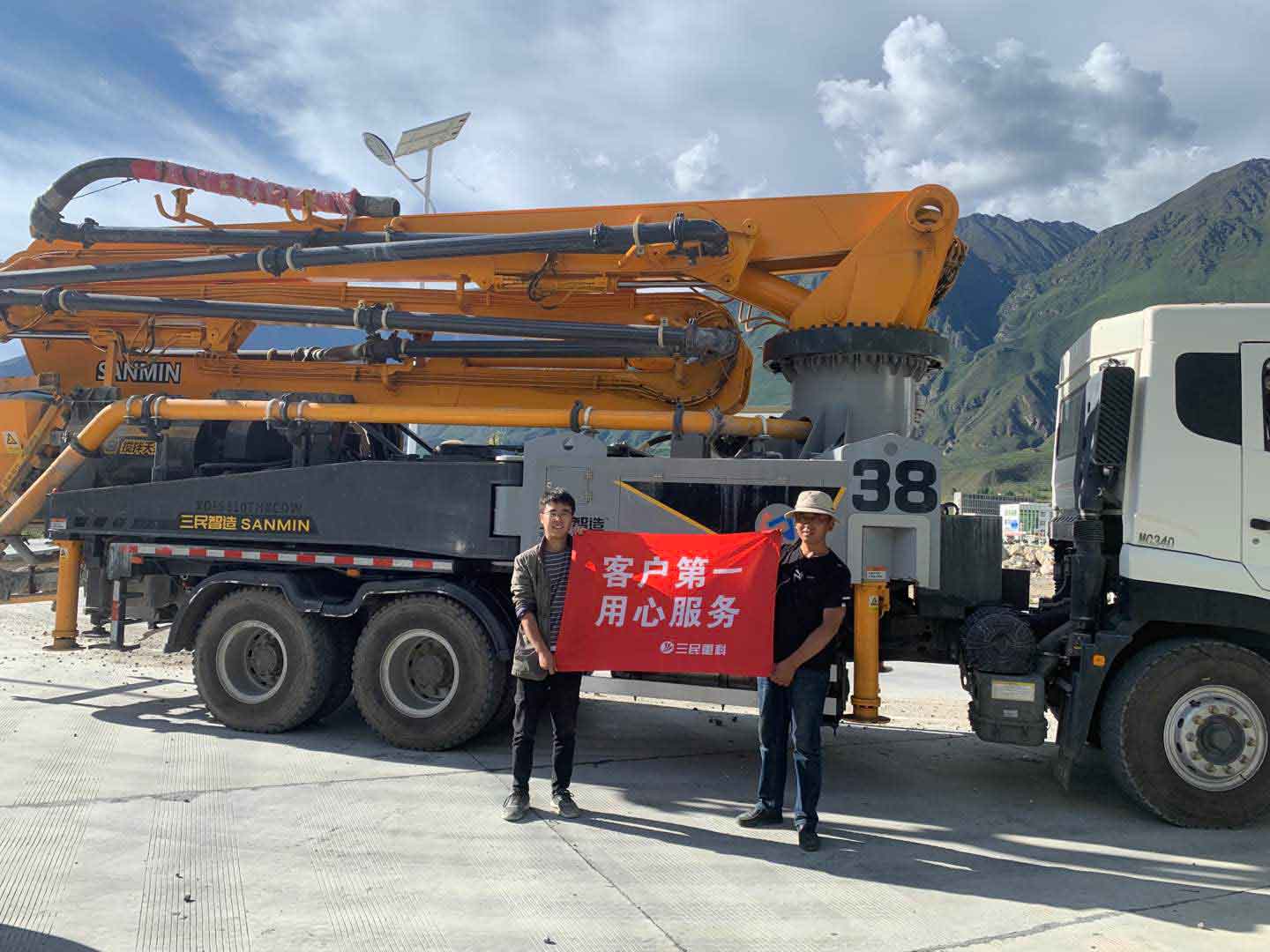 混凝土泵車 混凝土泵車