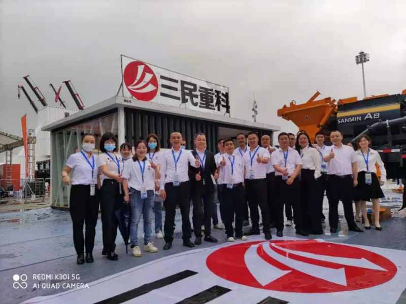 2021·長(zhǎng)沙國(guó)際工程機(jī)械展，三民重科參展第一天
